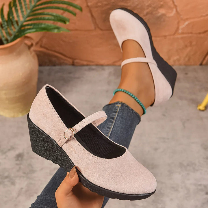 Bethy - Scarpe Mary Jane Con Cinturino Con Fibbia