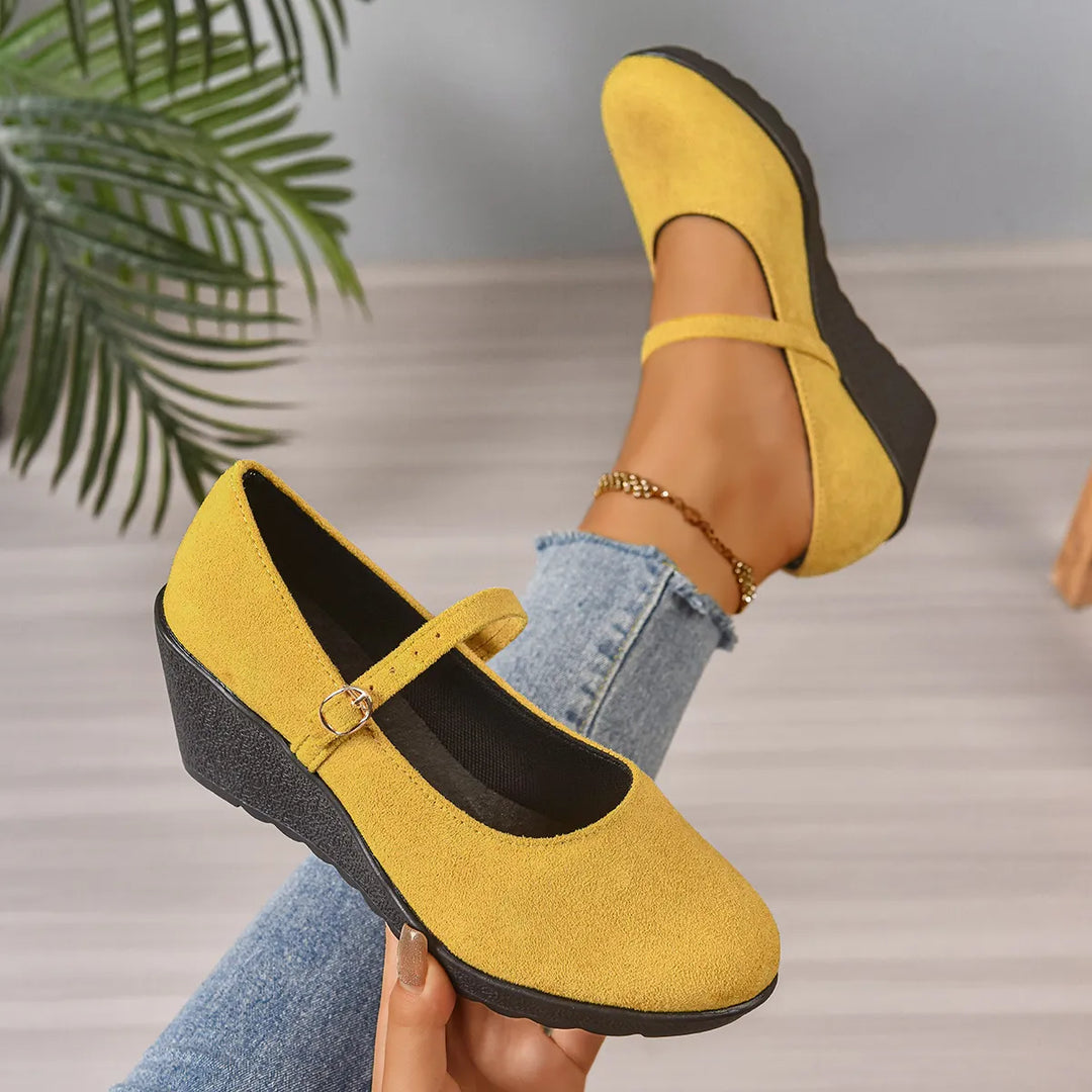 Bethy - Scarpe Mary Jane Con Cinturino Con Fibbia