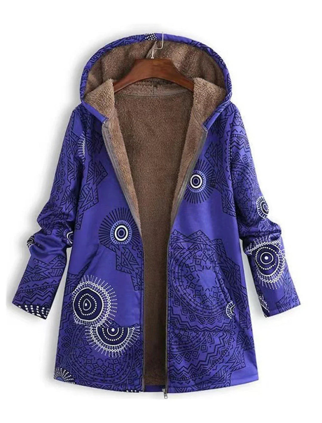 Aerilyn - Parka Caldo e Morbido Con Tasche