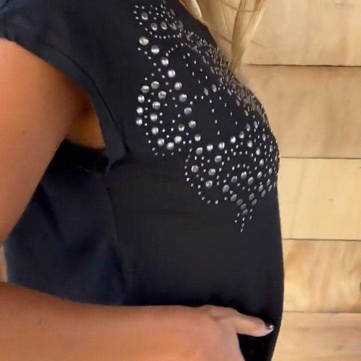 Frances - Maglietta A Maniche Corte Con Caldo Stampa