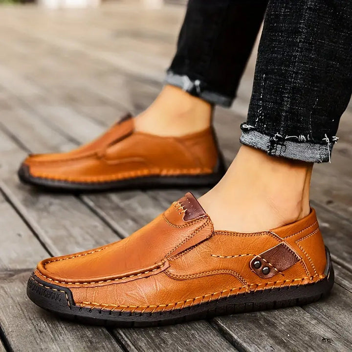 Sanath - Scarpe in Pelle di Vitello Traspirante
