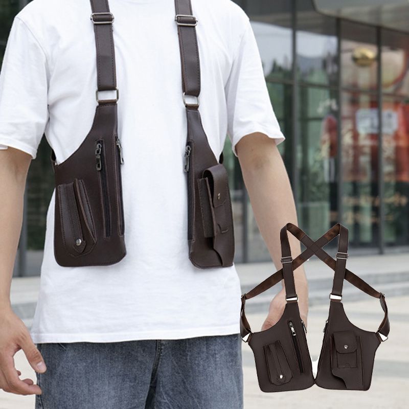 Germano - Borsa Tattica con Protezione Antifurto e Tasche Multiple