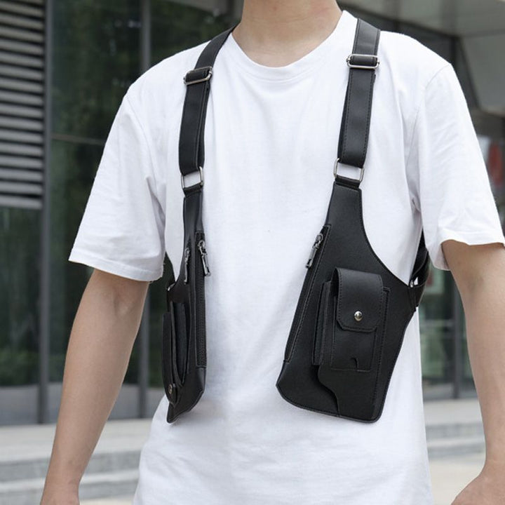 Germano - Borsa Tattica con Protezione Antifurto e Tasche Multiple