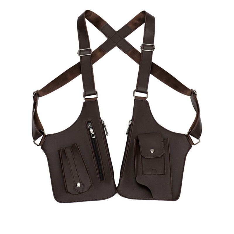 Germano - Borsa Tattica con Protezione Antifurto e Tasche Multiple