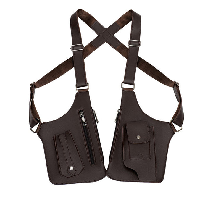 Germano - Borsa Tattica con Protezione Antifurto e Tasche Multiple