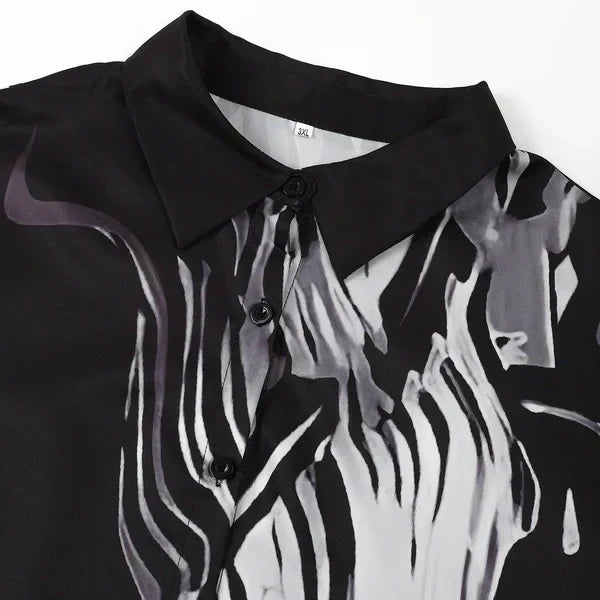 Quenira - Abito Chemisier Fluido set 2 Pezzi