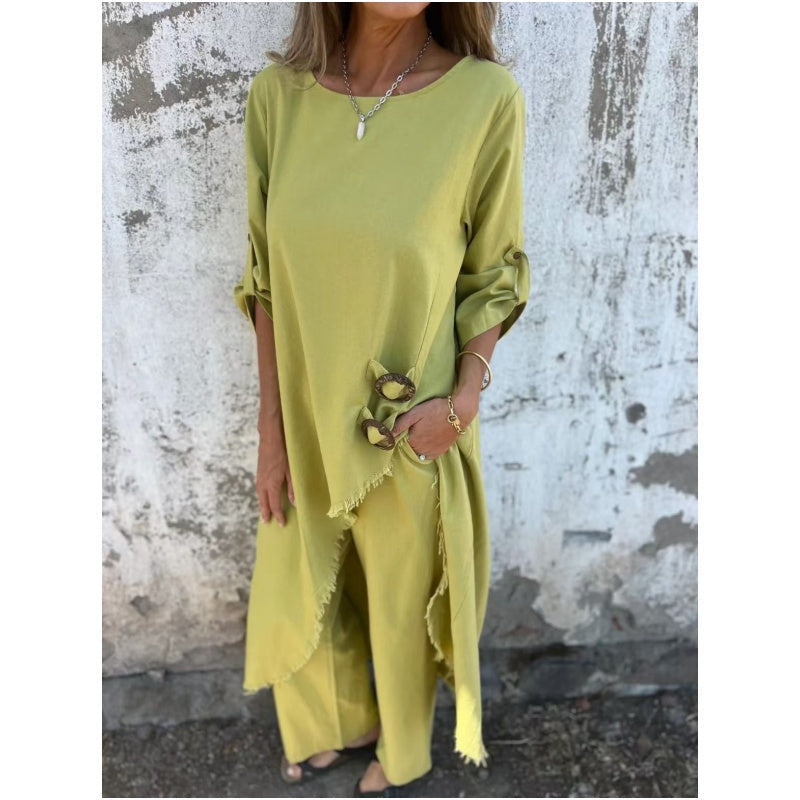 Tilda - Set Due Pezzi Con Scollo Rotondo