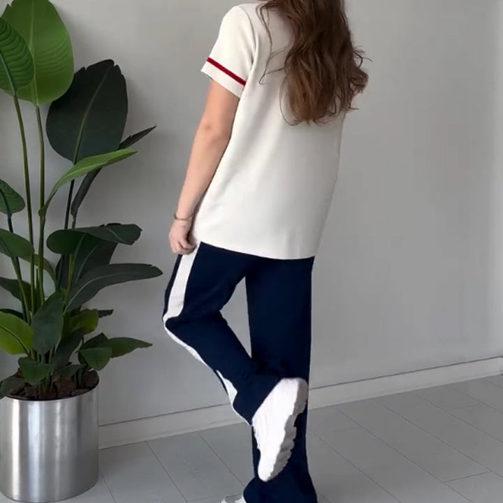 Bryaska - Set Casuale Composto Da Mglietta e Pantaloni