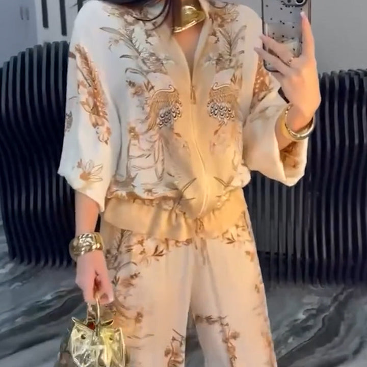 Sunmi - Elegante Set Con Cerniera In Due Pezzi