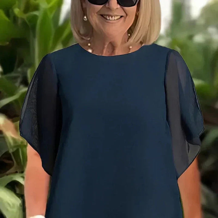 Lianah - Set Composto Da Camicetta e Pantaloni a Gamba Larga
