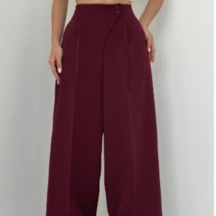 Mariani – Pantaloni Alla Moda a Gamba Larga
