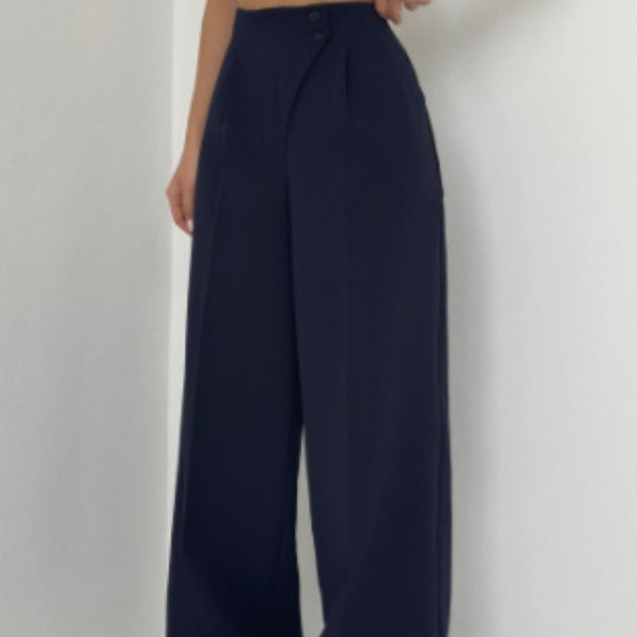 Mariani – Pantaloni Alla Moda a Gamba Larga