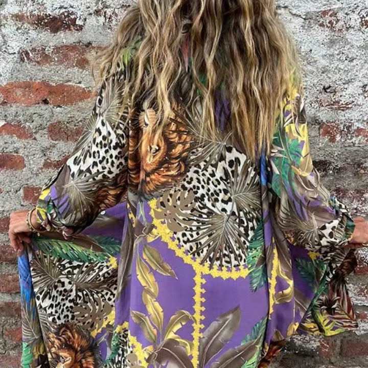 Roelie - Vestito Stampato a Maniche Lunghe