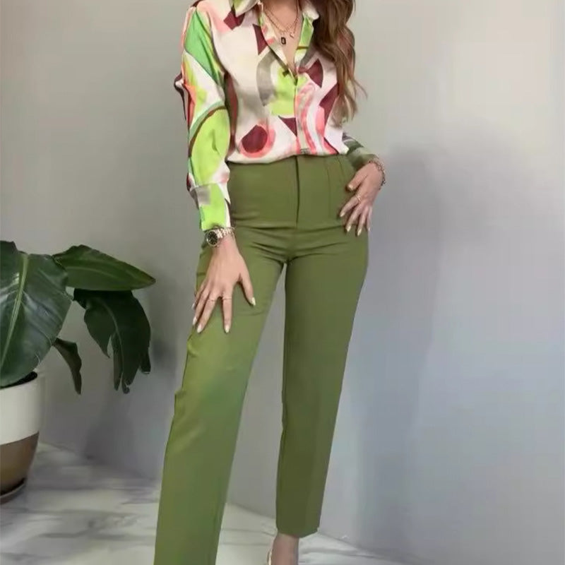 Enid - Camicia E Pantaloni casuale stampati