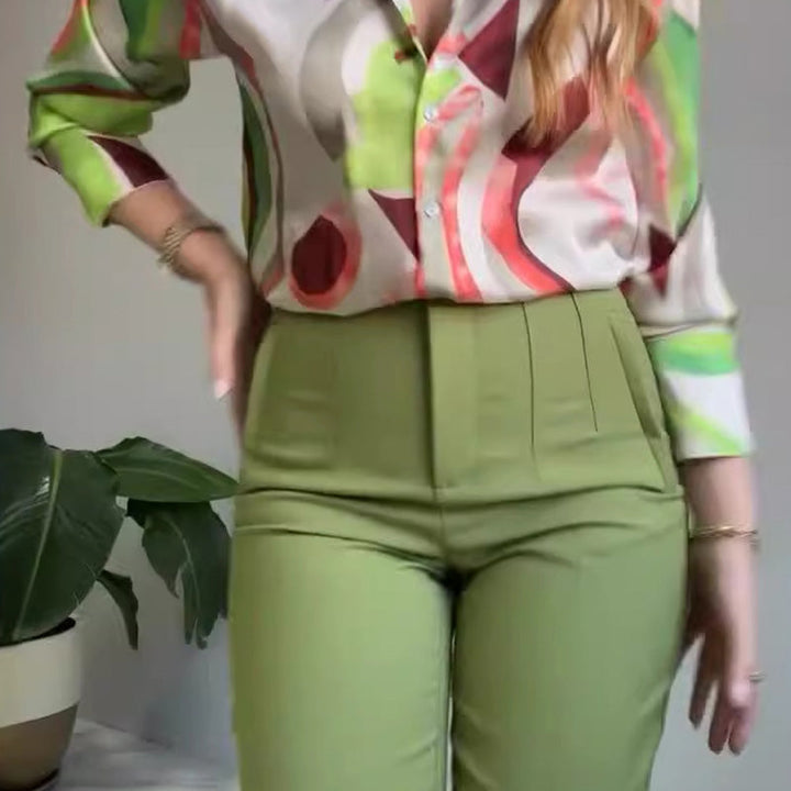 Enid - Camicia E Pantaloni casuale stampati