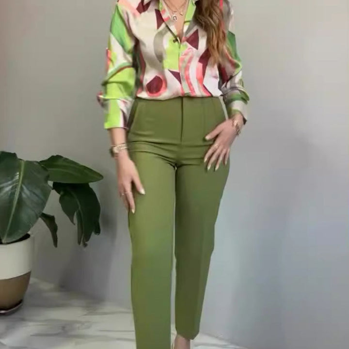 Enid - Camicia E Pantaloni casuale stampati