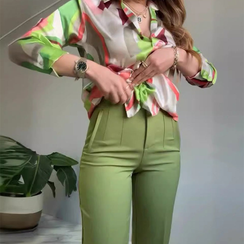 Enid - Camicia E Pantaloni casuale stampati