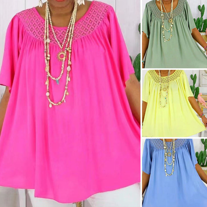 Naoriyah - Top Casual a Maniche Corte