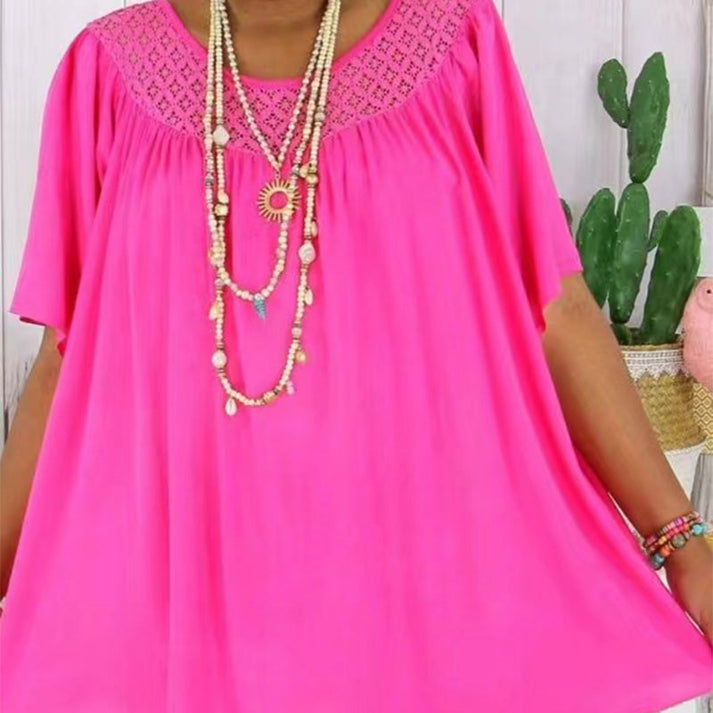 Naoriyah - Top Casual a Maniche Corte