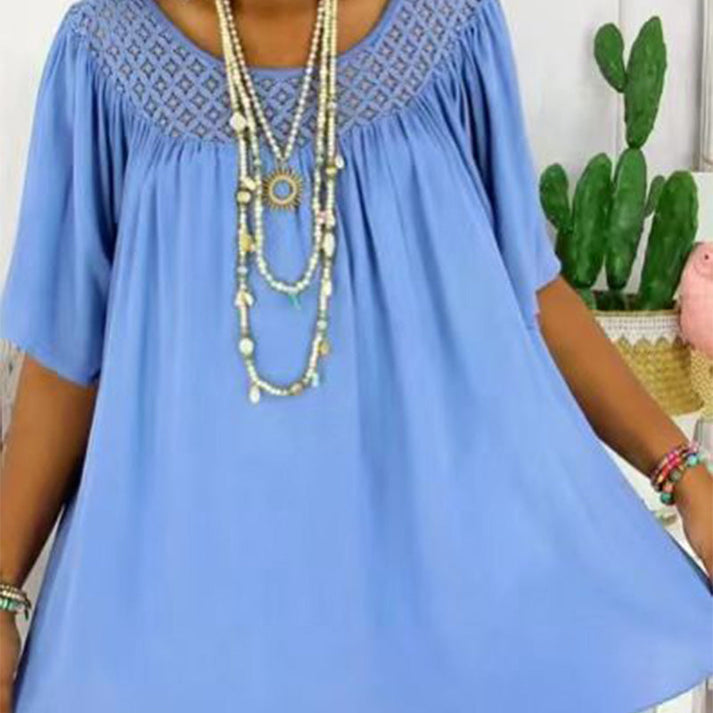Naoriyah - Top Casual a Maniche Corte