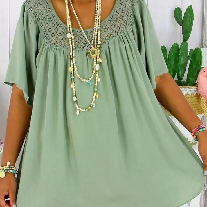 Naoriyah - Top Casual a Maniche Corte