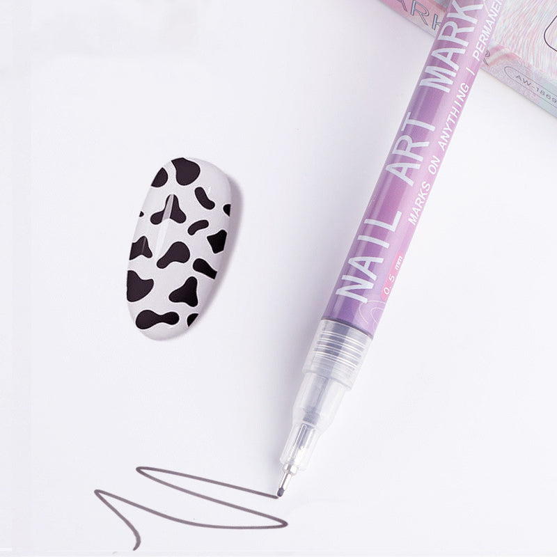 GlamSketch - Set Di Penne Per Nail Art In 12 Colori