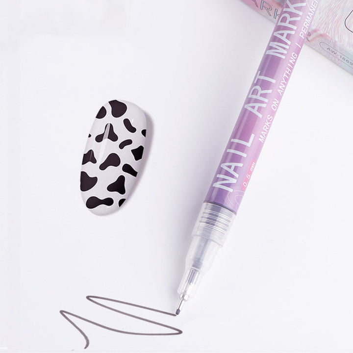 GlamSketch - Set Di Penne Per Nail Art In 12 Colori