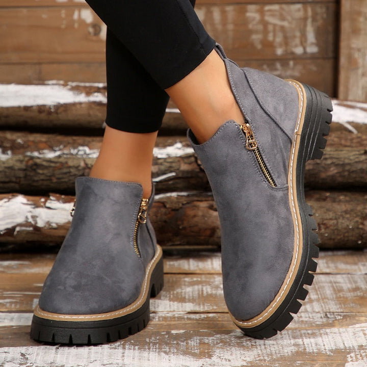 Birgitta - Stivaletto Con Zip Laterale
