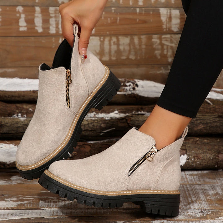 Birgitta - Stivaletto Con Zip Laterale