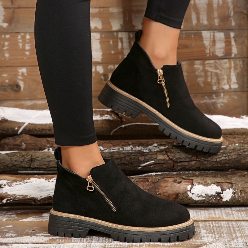 Birgitta - Stivaletto Con Zip Laterale