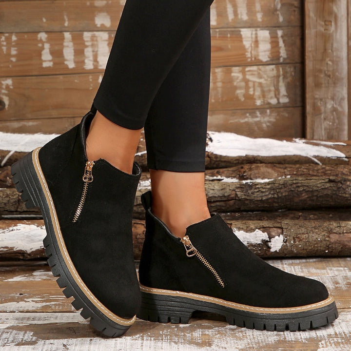 Birgitta - Stivaletto Con Zip Laterale