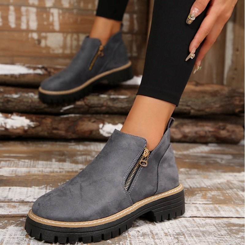 Birgitta - Stivaletto Con Zip Laterale