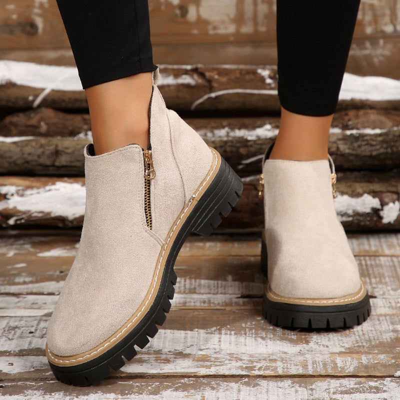 Birgitta - Stivaletto Con Zip Laterale
