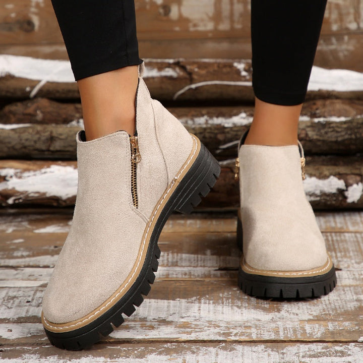 Birgitta - Stivaletto Con Zip Laterale
