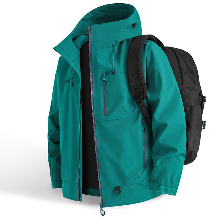 DriftEdge - Giacca Da Trekking Impermeabile Con Zip
