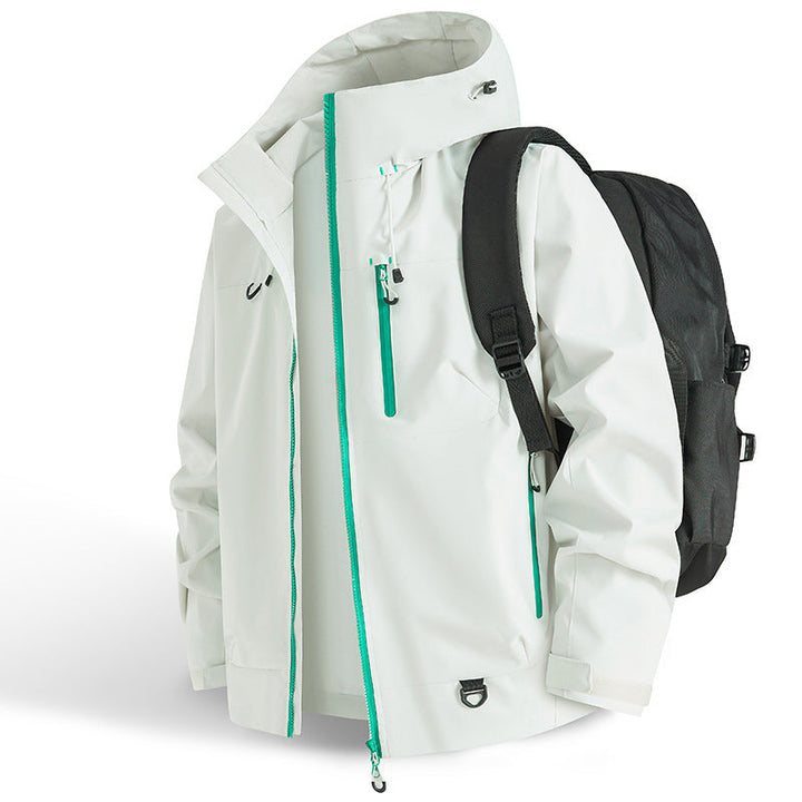 DriftEdge - Giacca Da Trekking Impermeabile Con Zip