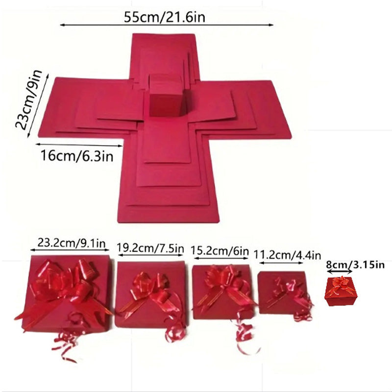 MagicUnfold - Kit Scatola Regalo a Sorpresa