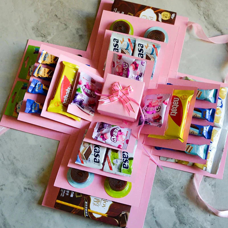 MagicUnfold - Kit Scatola Regalo a Sorpresa