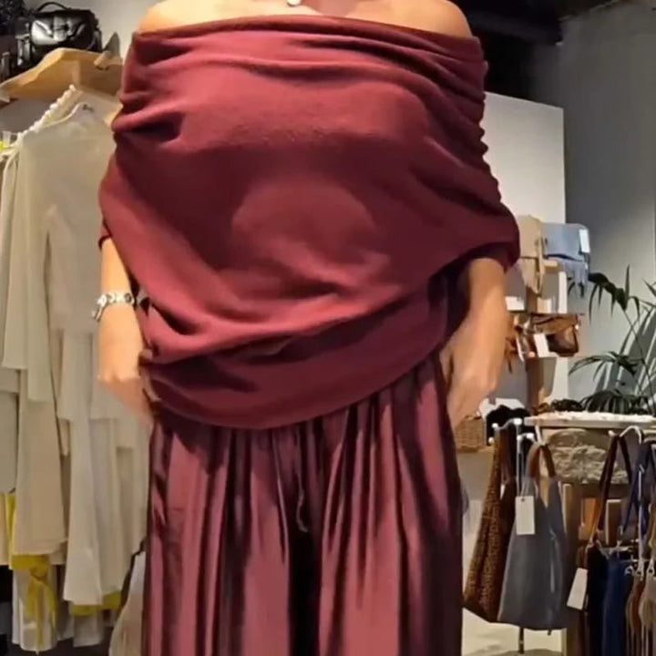 Ilana - Elegante Abito Con Spalle Scoperte