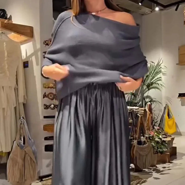 Ilana - Elegante Abito Con Spalle Scoperte
