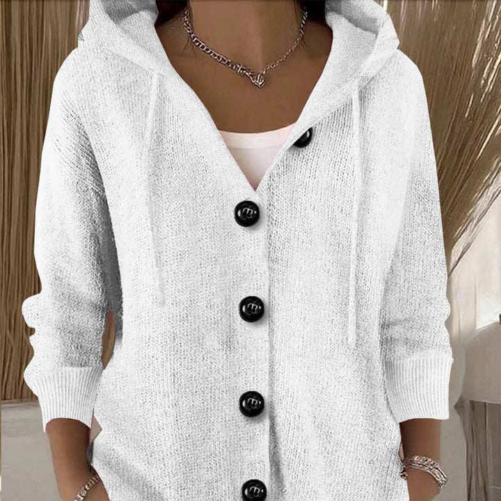 Kumari - Giacca Cardigan a Maniche lunghe Con Bottoni