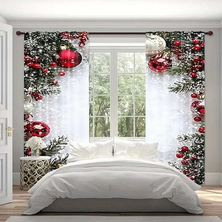 MerryDrape - Set di Tende Natalizie