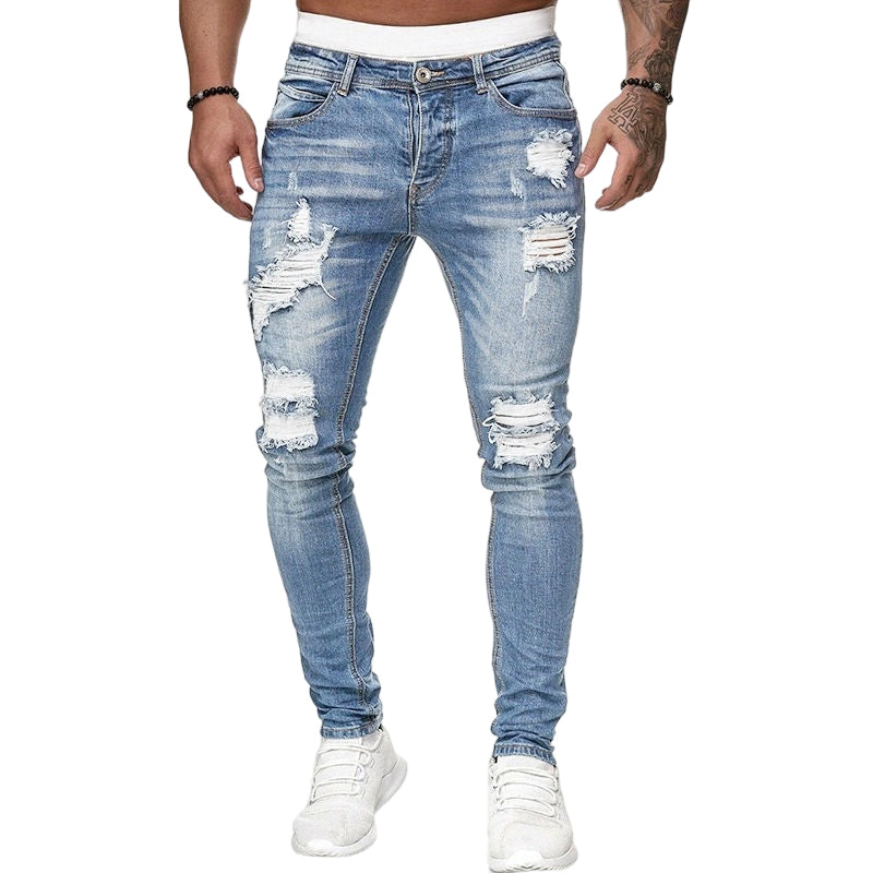 Kuzma - Jeans Skinny Eleganti Dall'effetto Consumato