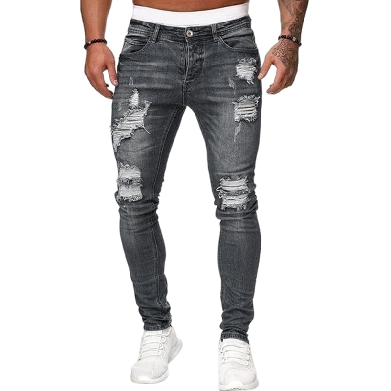 Kuzma - Jeans Skinny Eleganti Dall'effetto Consumato