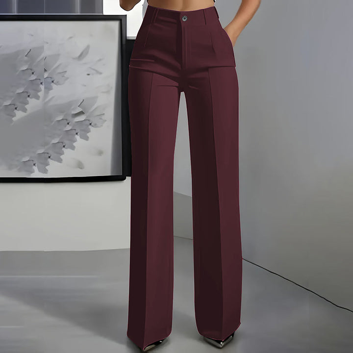 Linaya - Pantaloni Eleganti a Vita Alta