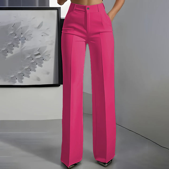 Linaya - Pantaloni Eleganti a Vita Alta