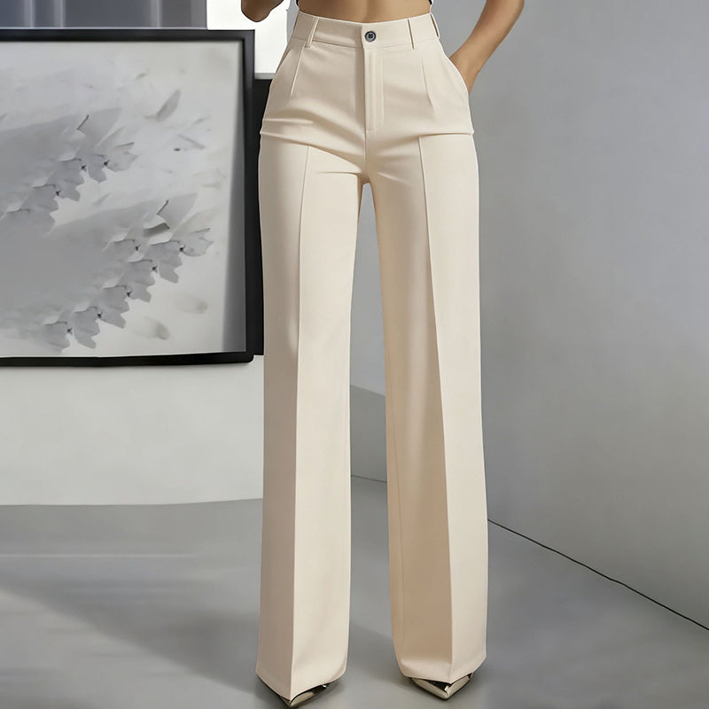 Linaya - Pantaloni Eleganti a Vita Alta