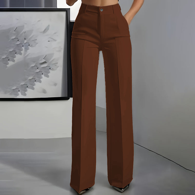 Linaya - Pantaloni Eleganti a Vita Alta