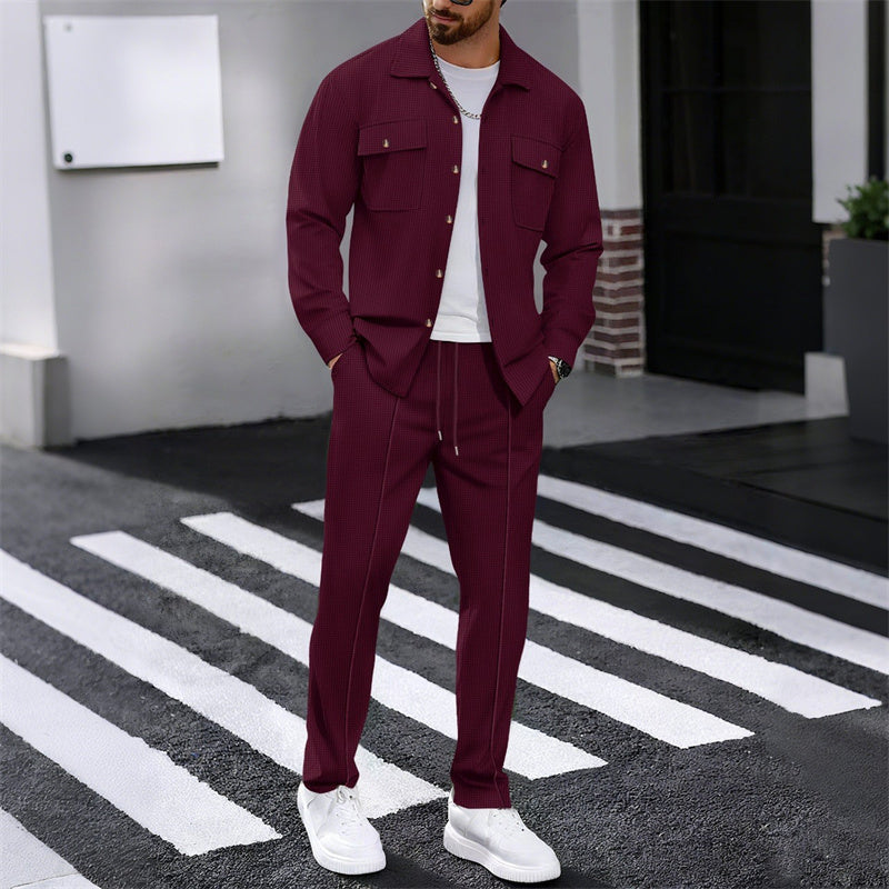 Gustave - Set Composto Da Camicia a Maniche Lunghe E Pantaloni