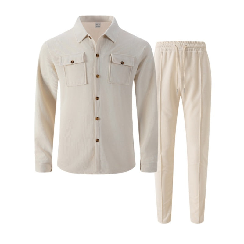 Gustave - Set Composto Da Camicia a Maniche Lunghe E Pantaloni